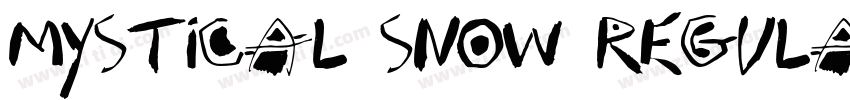 Mystical Snow Regula字体转换
